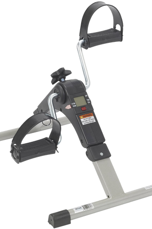 Drive Medical Deluxe Folding Exercise Peddler with Electronic Display