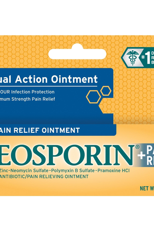 Neosporin First Aid Antibiotic Ointment Maximum Strength Pain Relief 1-Ounce