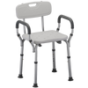 NOVA Medical Products 9026 Quick Release Shower Chair with Back