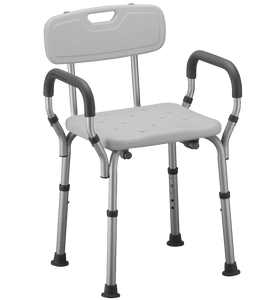 NOVA Medical Products 9026 Quick Release Shower Chair with Back