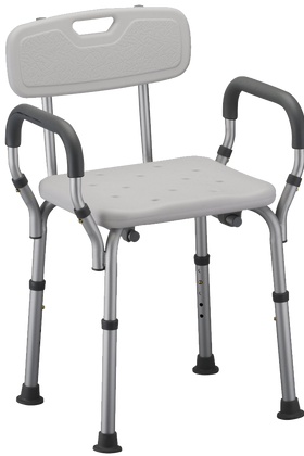 NOVA Medical Products 9026 Quick Release Shower Chair with Back